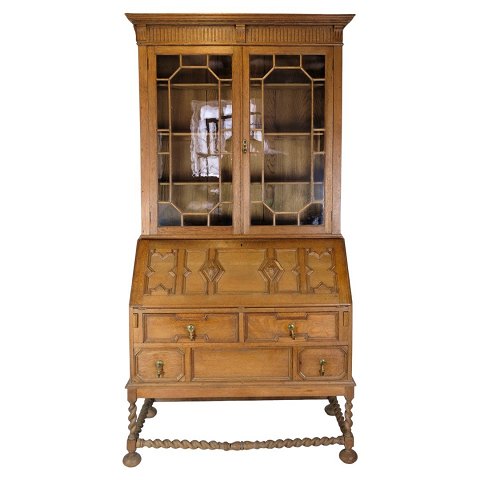 Chatol - Upper cabinet - Oak - Wood Carvings - England - 1890