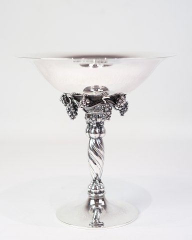 Grape Centerpiece - Model No. 263 B - Sterling Silver - Designed in 1918 - Georg Jensen