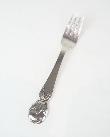 Three-Towered Silver Lunch Fork – A.C. Illum – Hallmarked 825