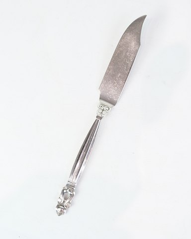 Fishing knife - Georg Jensen - King - Sterling Silver - Model number 62 - 20.5 cm
