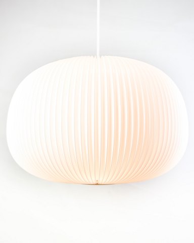 Le Klint Lamella Pendant - Model 1-132 - White Plastic - Takagi & Homstvedt - Le Klint