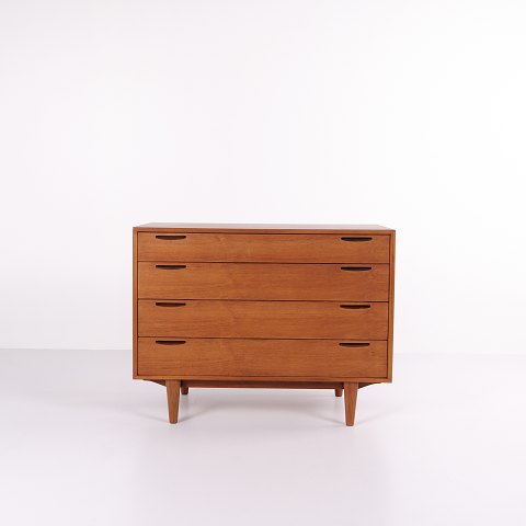 Chest of drawers - 4 drawers - Teak - Ib Kofod Larsen - Brande Furniture Factory - 1950s