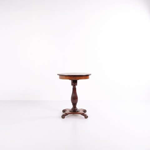 Side Table / Jewellery Table – Mahogany – Hand-Polished – c. 1890