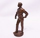 Sculpture of bronze with patina and in great vintage condition.5000m2 showroom.