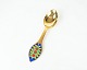 A. Michelsen Christmas spoon, Three Red Suns - 1998.5000m2 showroom.