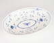 Oval Dish - No. 39 - Porcelain - Handpainted - Butterfly - B&G - Bing & Grondahl