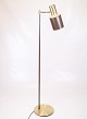 Floor lamp - Model studio - Brown lacquered Metal & Brass - Jo Hammerborg - Fog & Morup - 1970s
