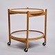 Bøllinge Tray Table - White & Black - Teak - Hans Bølling - Brdr. Krüger