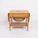 Sewing Table With Shelf - Model AT-33 - Soap-Treated Oak - Hans J. Wegner - Andreas Tuck - 1950s
