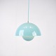 Flowerpot Lamp - Model VP1 - Baby Blue - Verner Panton - &Tradition