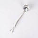 Cream Spoon - Tretårnet Silver - Evald Nielsen - Stamped "EN 830s"