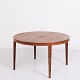 Round Coffee Table - Rosewood - Severin Hansen - Haslev Furniture Factory - 1960s