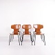 Set of 6 Dining Chairs – T-Chair / Hammer Chair – Model 3103 – Fritz Hansen