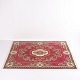 Genuine Persian Rug – Hand-Knotted – Patterned – Reddish Tones