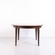 Round Dining Table Model 55 by Omann Jun in Rosewood with Extension Leaves, Danish Design