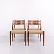 Dining Chairs by Arne Wahl Iversen for Glyngøre Stolefabrik in Rosewood, 1950s