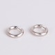 Ole Lynggaard Hoop Earrings in 18-Carat White Gold